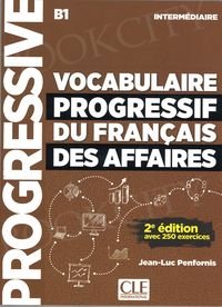 Vocabulaire progressif du Francais des Affaires 2e édition Podręcznik + CD