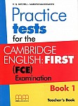 Practice Tests For The Revised Fce Teacher's Book
