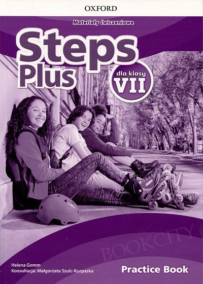 Steps Plus dla klasy 7 Materiały ćwiczeniowe z kodem dostępu do Online Practice
