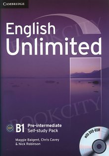 English Unlimited B1 Pre-intermediate Self-study Pack (Workbook with DVD-ROM)