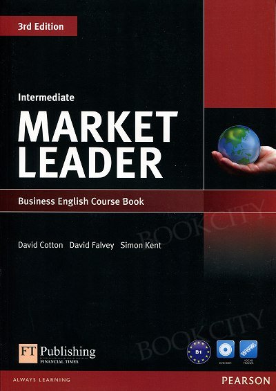 Market Leader 3rd Edition Intermediate Coursebook plus DVD-ROM (bez kodu)