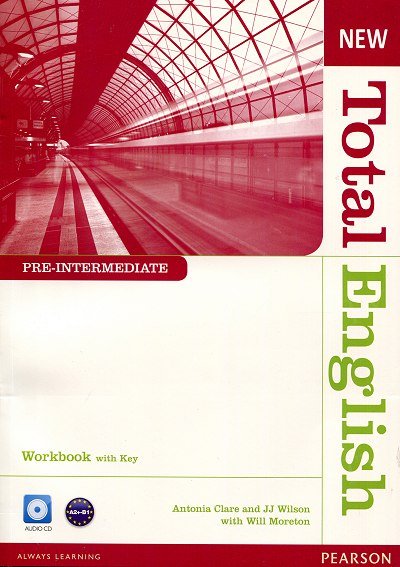 New Total English Pre-Intermediate Workbook (with Key) plus Audio CD