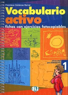 Vocabulario activo 1 fichas con ejercicios fotocopiables Ksiażka + CD