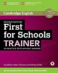 First for Schools Trainer (2015) First for Schools Trainer Six Practice Tests without Answers with Audio
