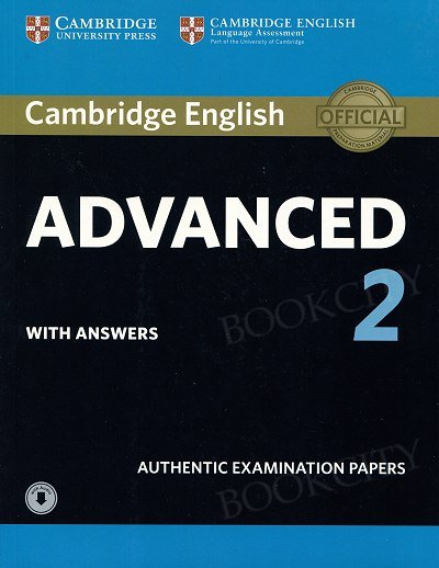 Cambridge English Advanced 2 CAE (2017) Self Study Pack (Student's Book with answers and audio)