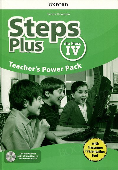 Steps Plus dla klasy 4 Teacher's Power Pack z kodem dostępu do Classroom Presentation Tool