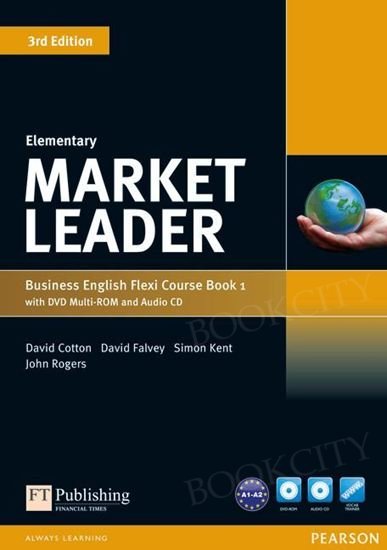 Market Leader 3rd Edition Elementary Coursebook with DVD-ROM FLEXI 1