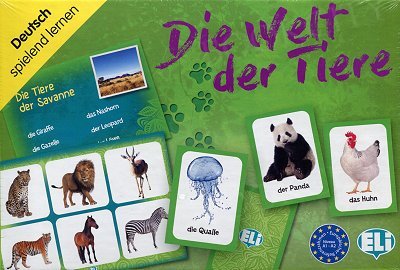 Die Welt der Tiere Gra językowa z polską instrukcją i suplementem