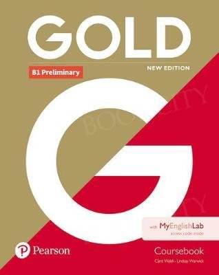Gold B1 Preliminary Coursebook and MyEnglishLab Pack