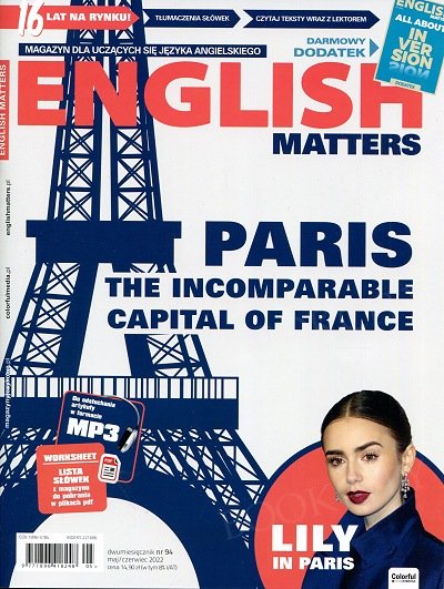 English Matters - Magazyn dla uczących się języka angielskiego numer 94 maj-czerwiec 2022